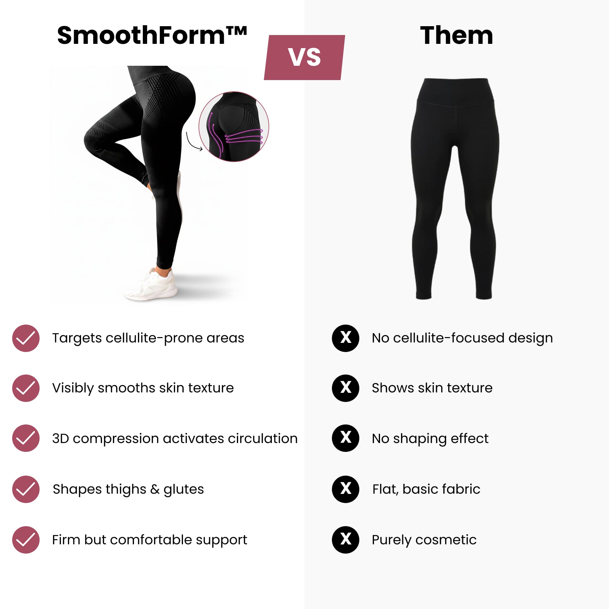 SmoothForm™ 3D Sculpting Leggings