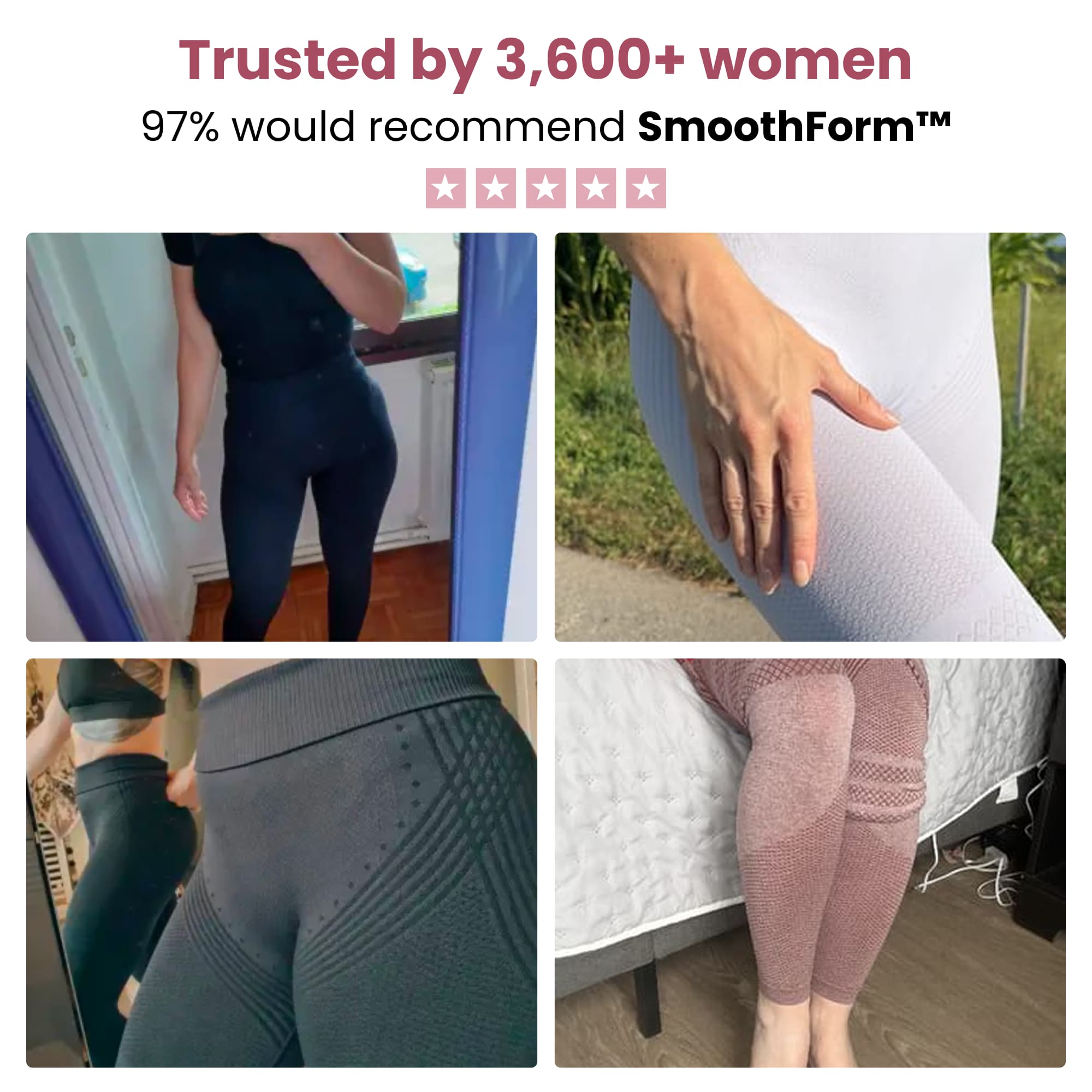 SmoothForm™ 3D Sculpting Leggings